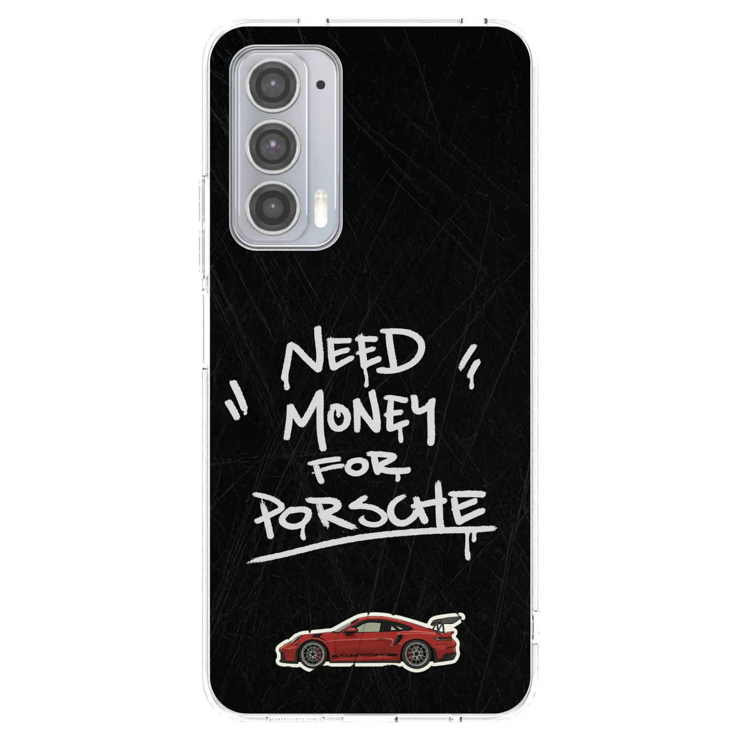 Picasee silikónový prehľadný obal pre Motorola Edge 20 - Dark Racer