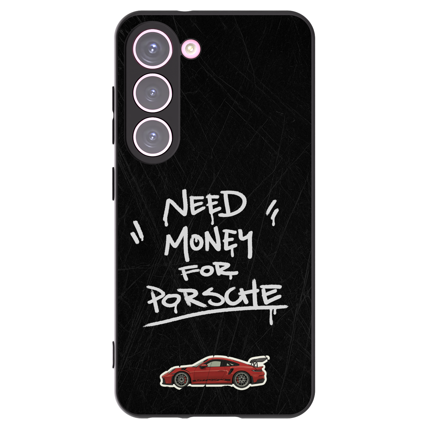 Picasee silikónový čierny obal pre Samsung Galaxy S23 5G - Dark Racer