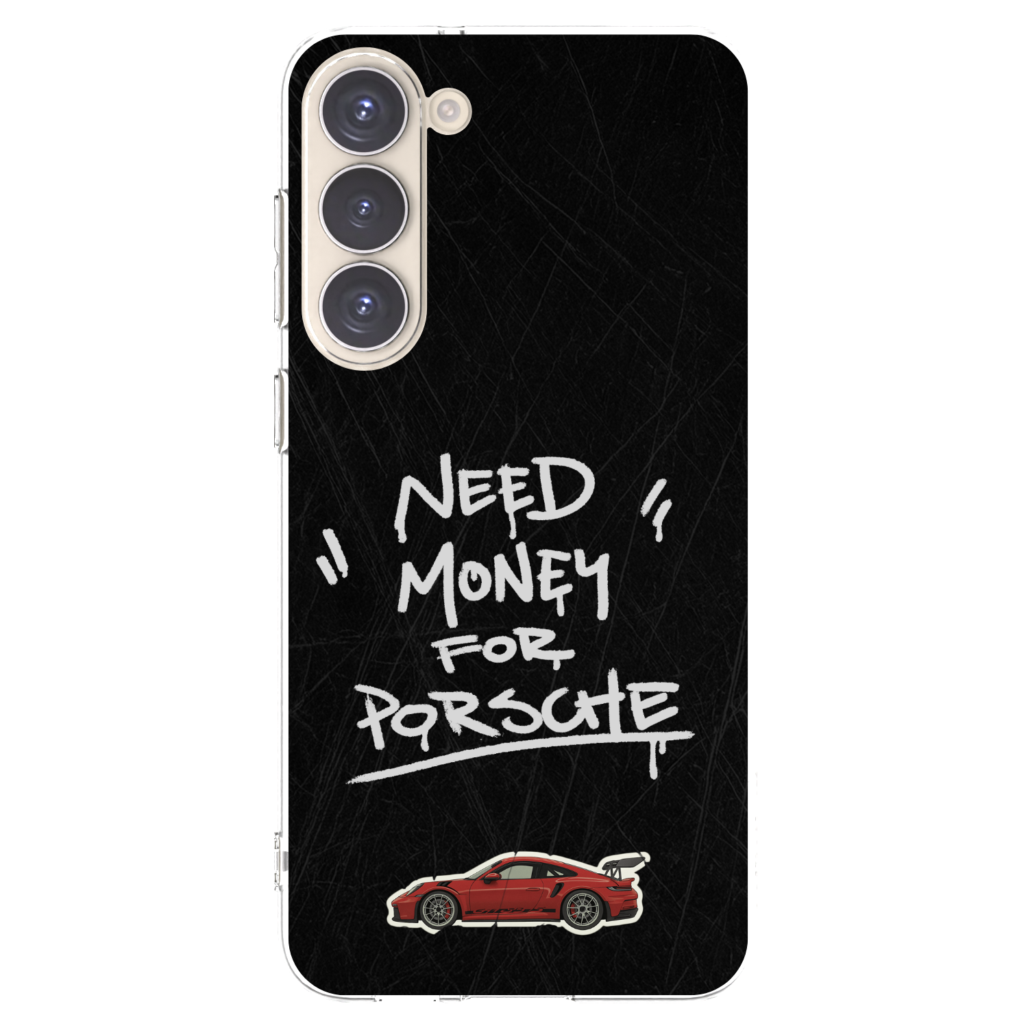 Picasee silikónový prehľadný obal pre Samsung Galaxy S23+ 5G - Dark Racer