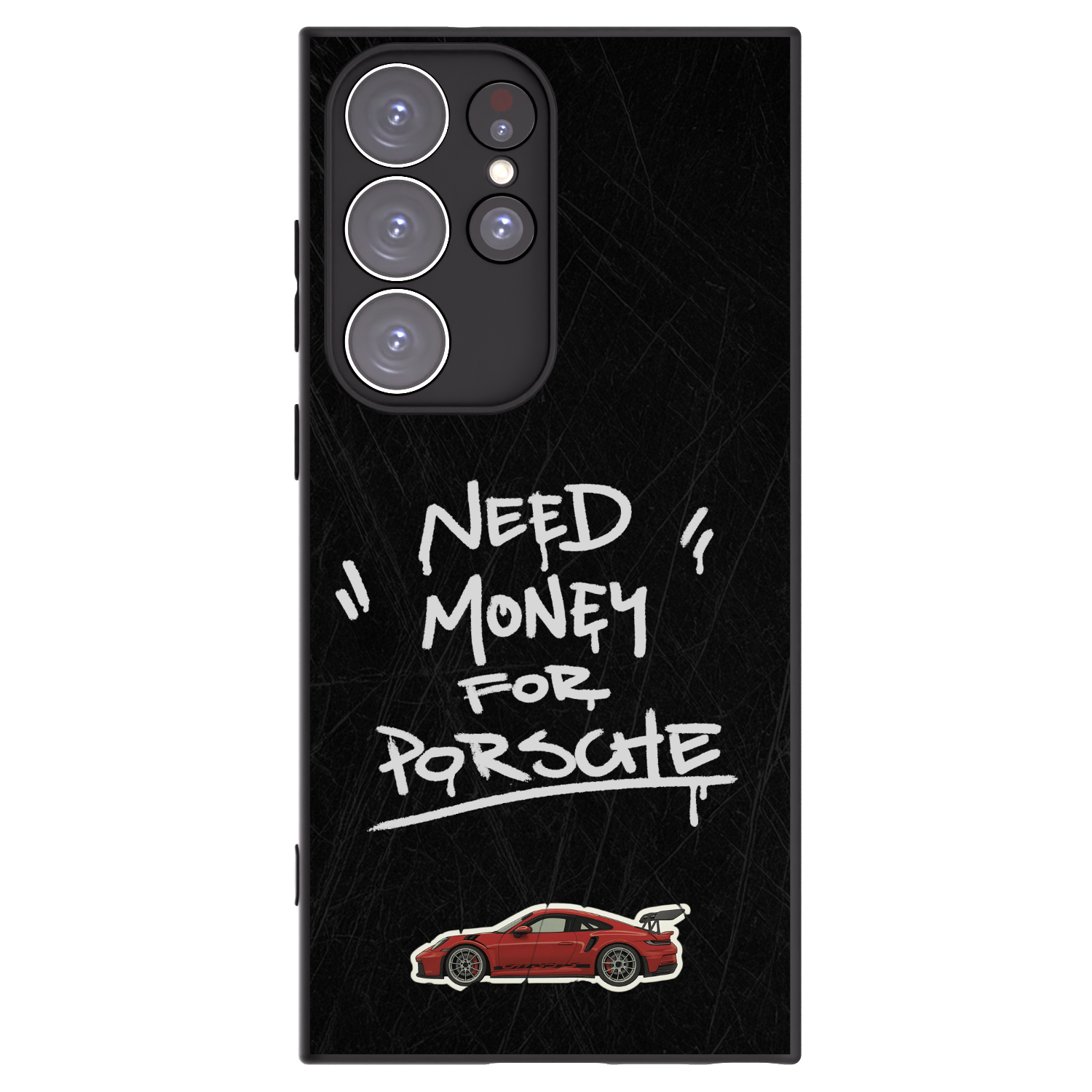 Picasee silikónový čierny obal pre Samsung Galaxy S23 Ultra 5G - Dark Racer