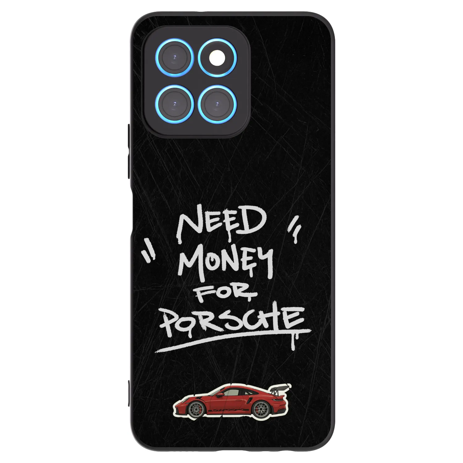 Picasee silikónový čierny obal pre Honor X6 - Dark Racer