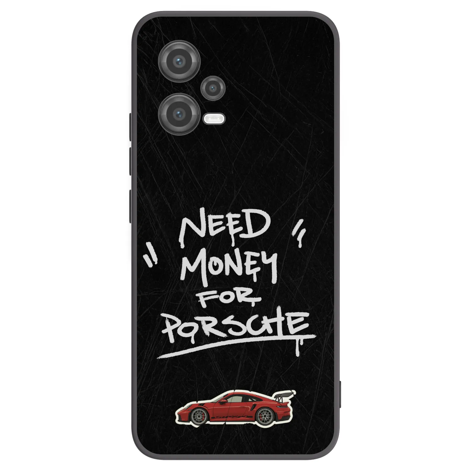Picasee silikónový čierny obal pre Xiaomi Poco X5 - Dark Racer