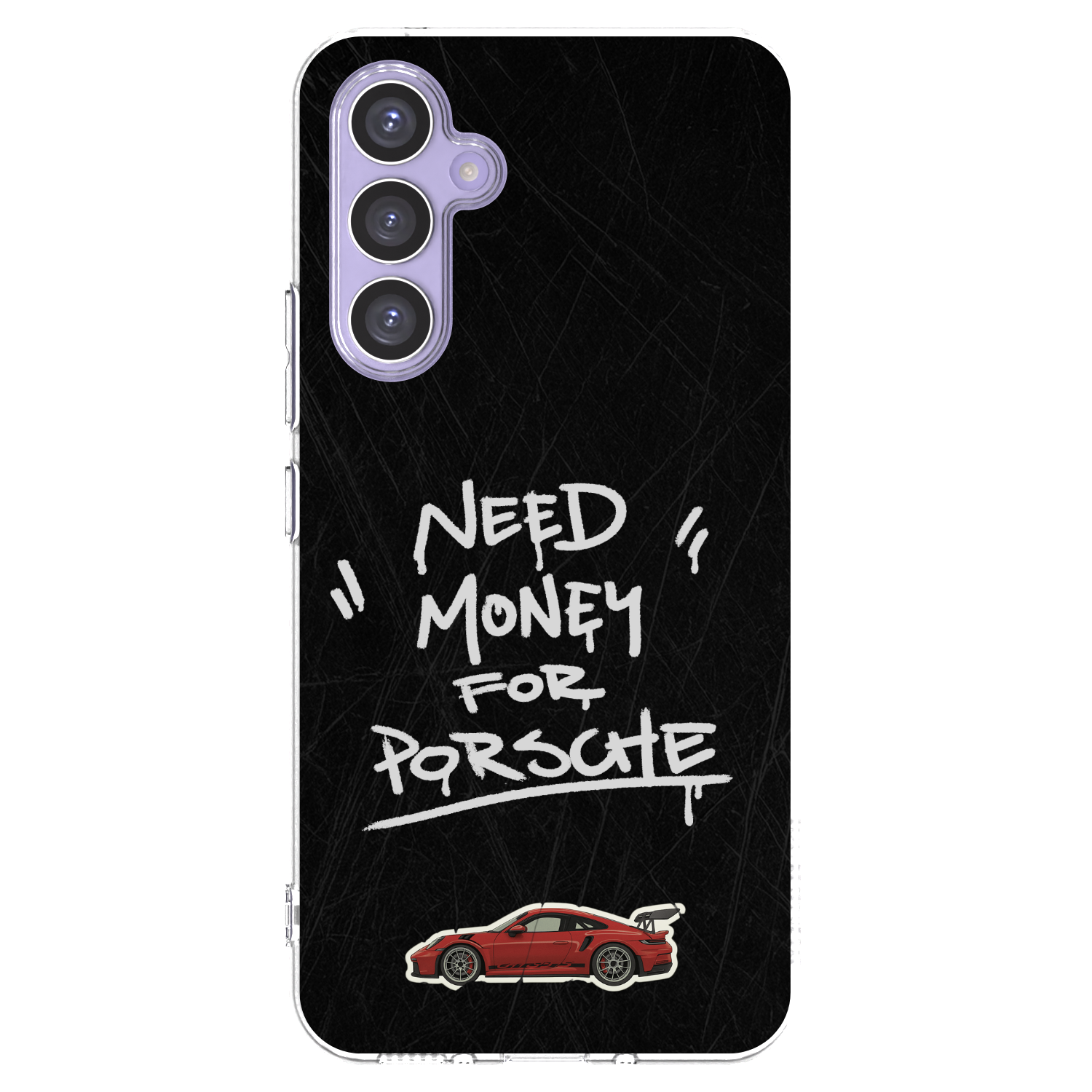 Picasee silikónový prehľadný obal pre Samsung Galaxy A54 5G A546B - Dark Racer