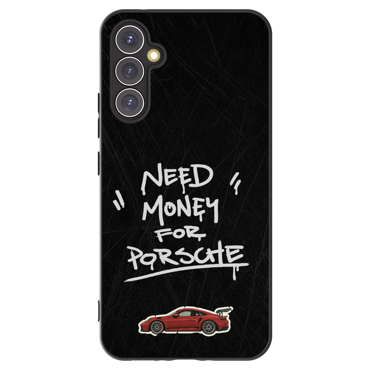 Picasee silikónový čierny obal pre Samsung Galaxy A34 5G A346B - Dark Racer