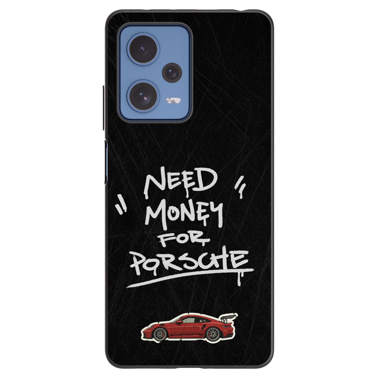 Picasee silikónový čierny obal pre Xiaomi Redmi Note 12 Pro 5G - Dark Racer