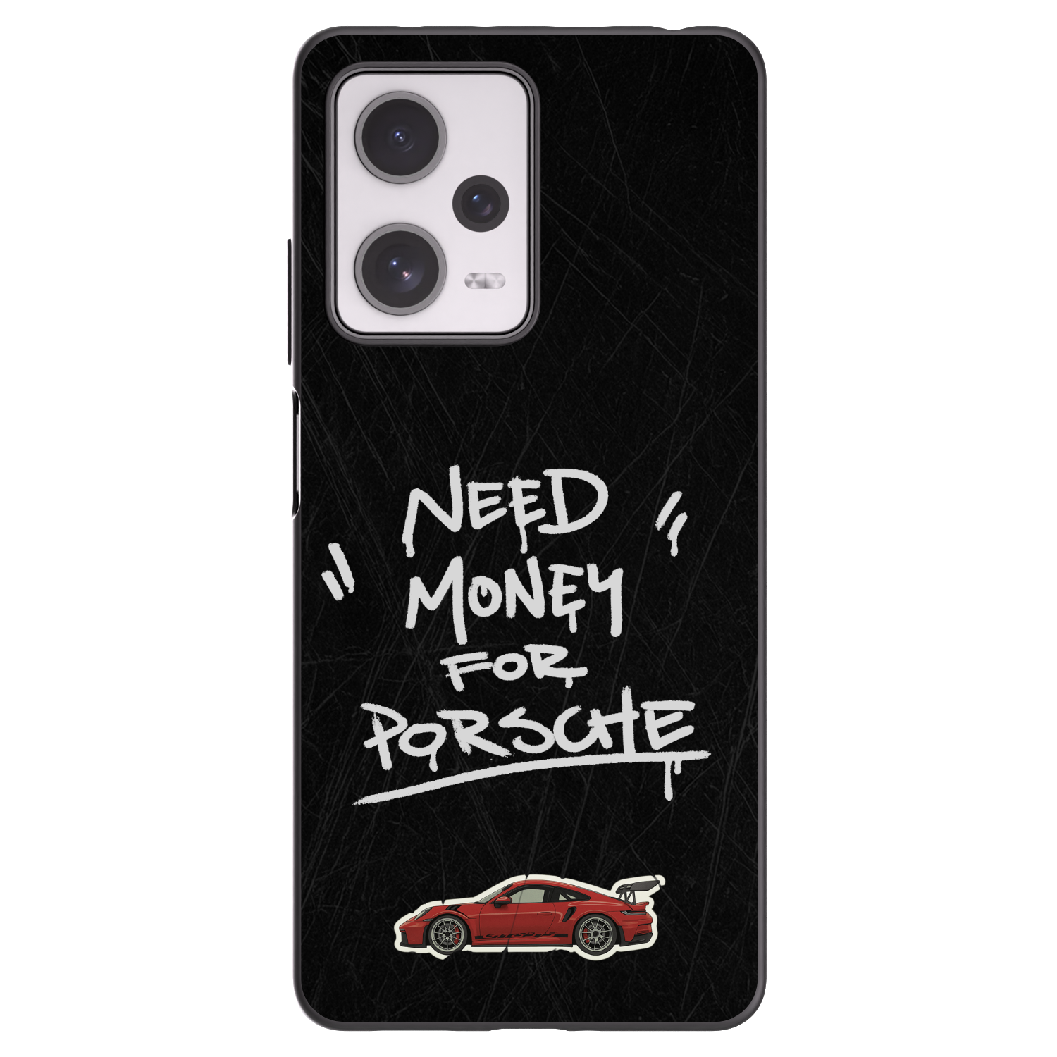 Picasee silikónový čierny obal pre Xiaomi Redmi Note 12 Pro+ 5G - Dark Racer