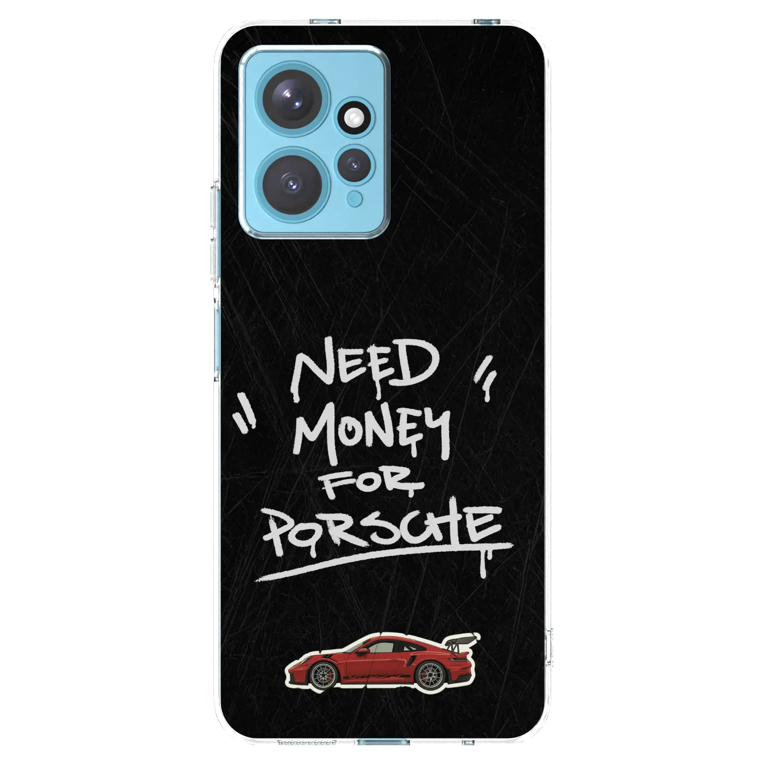 Picasee silikónový prehľadný obal pre Xiaomi Redmi Note 12 4G - Dark Racer