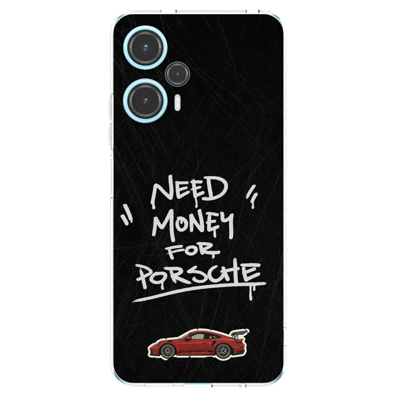 Picasee silikónový prehľadný obal pre Xiaomi Poco F5 - Dark Racer