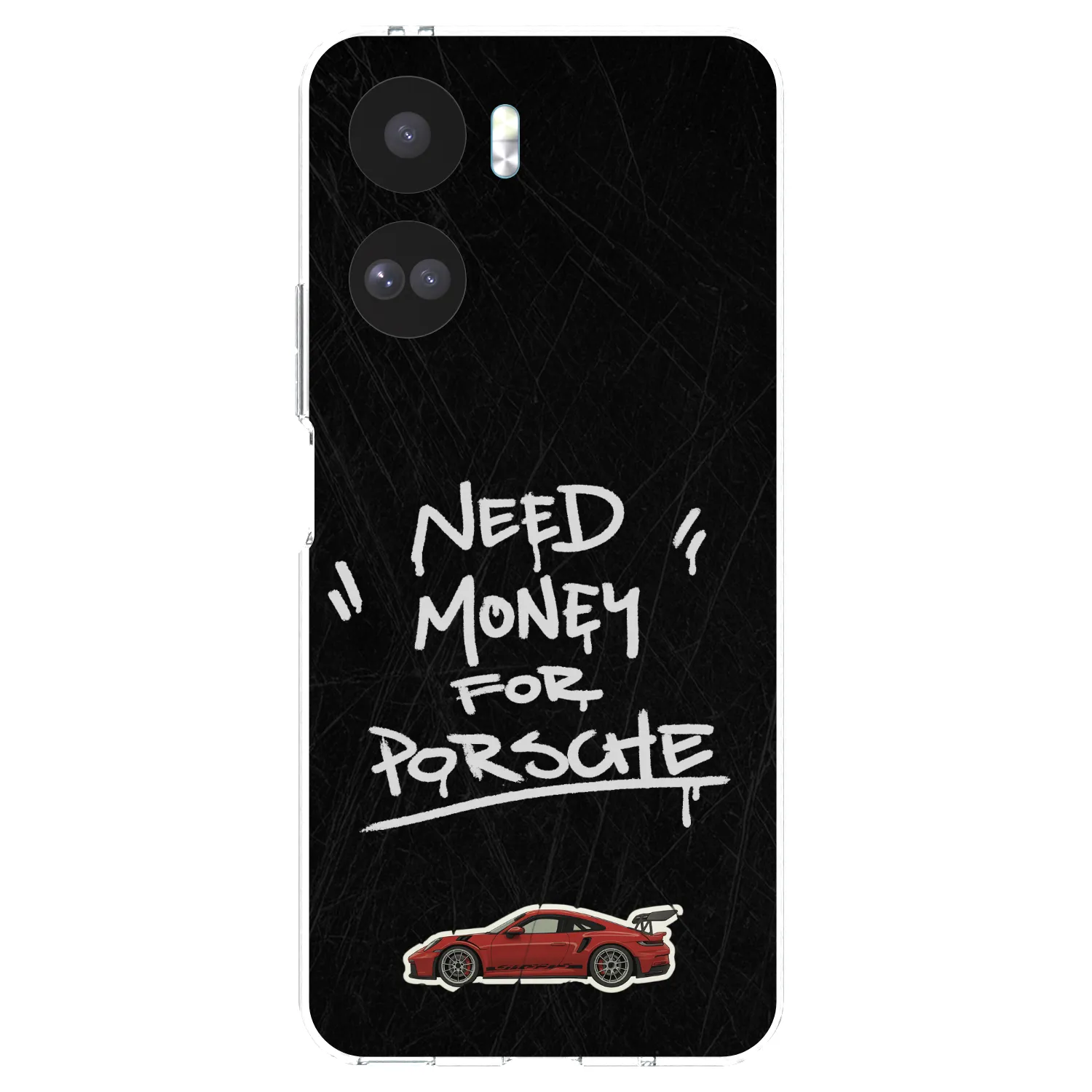 Picasee silikónový prehľadný obal pre Honor 90 Lite 5G - Dark Racer