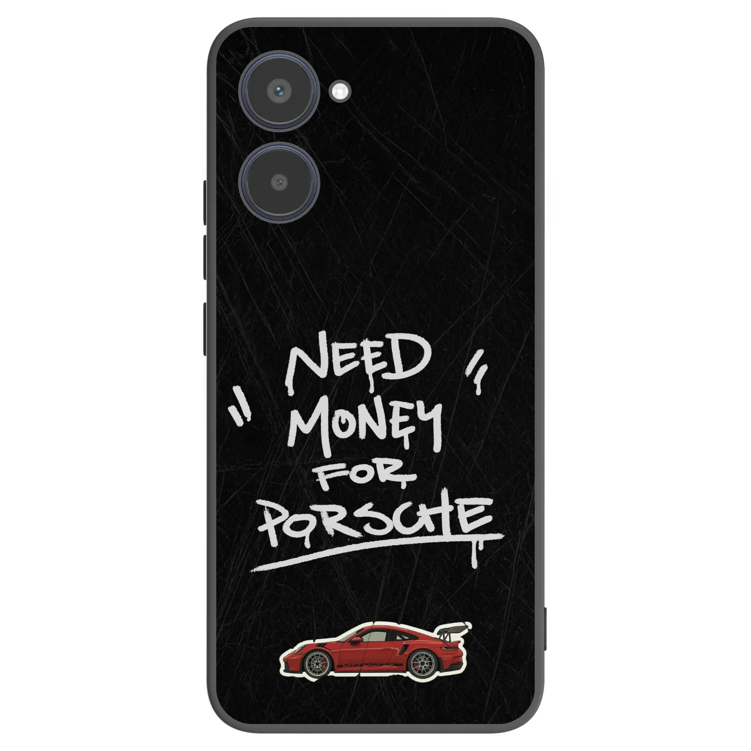 Picasee silikónový čierny obal pre Realme 10 4G - Dark Racer