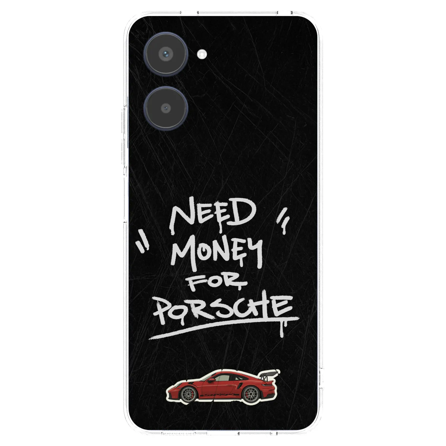 Picasee silikónový prehľadný obal pre Realme 10 4G - Dark Racer