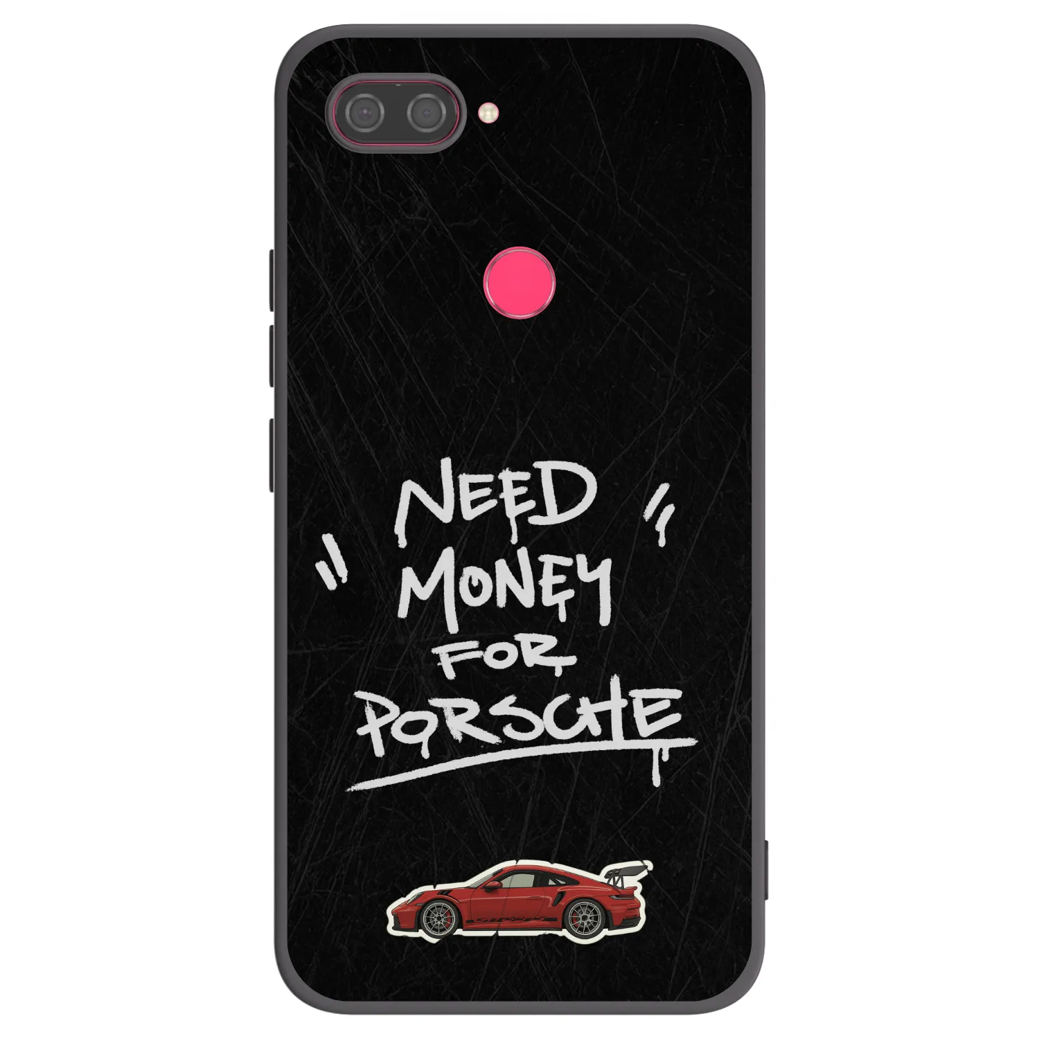 Picasee silikónový čierny obal pre Xiaomi Mi 8 Lite - Dark Racer