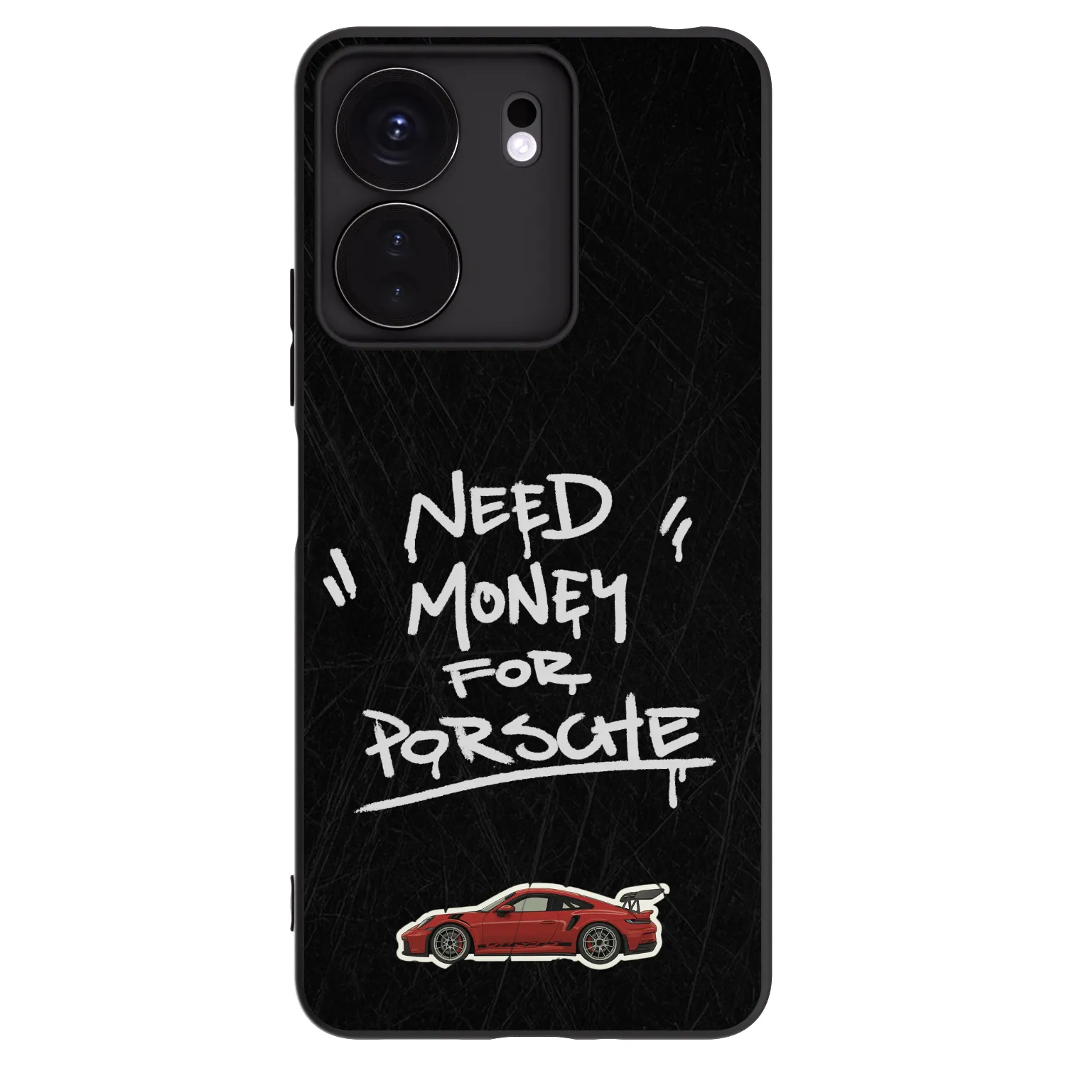Picasee silikónový čierny obal pre Xiaomi Redmi 13C 4G - Dark Racer