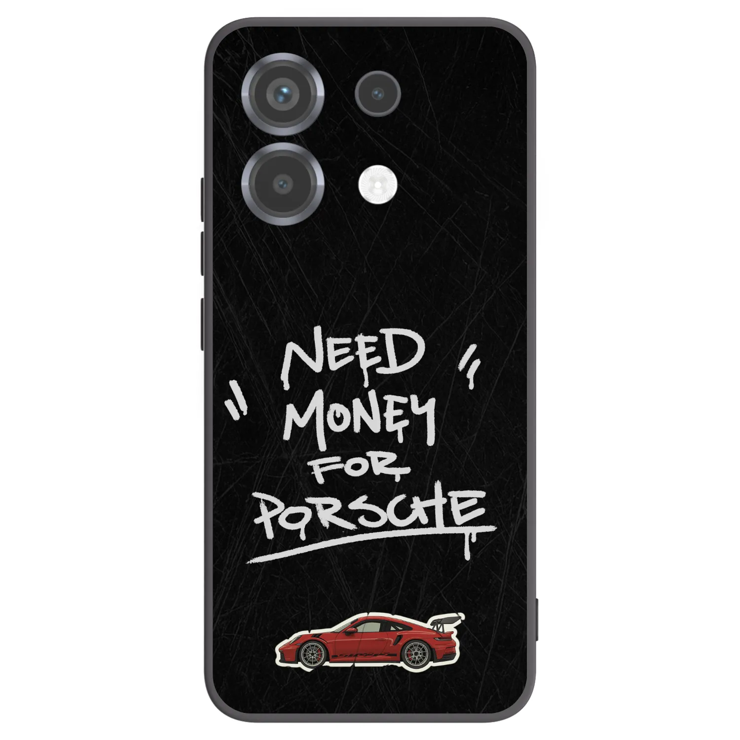 Picasee silikónový čierny obal pre Xiaomi Poco X6 - Dark Racer