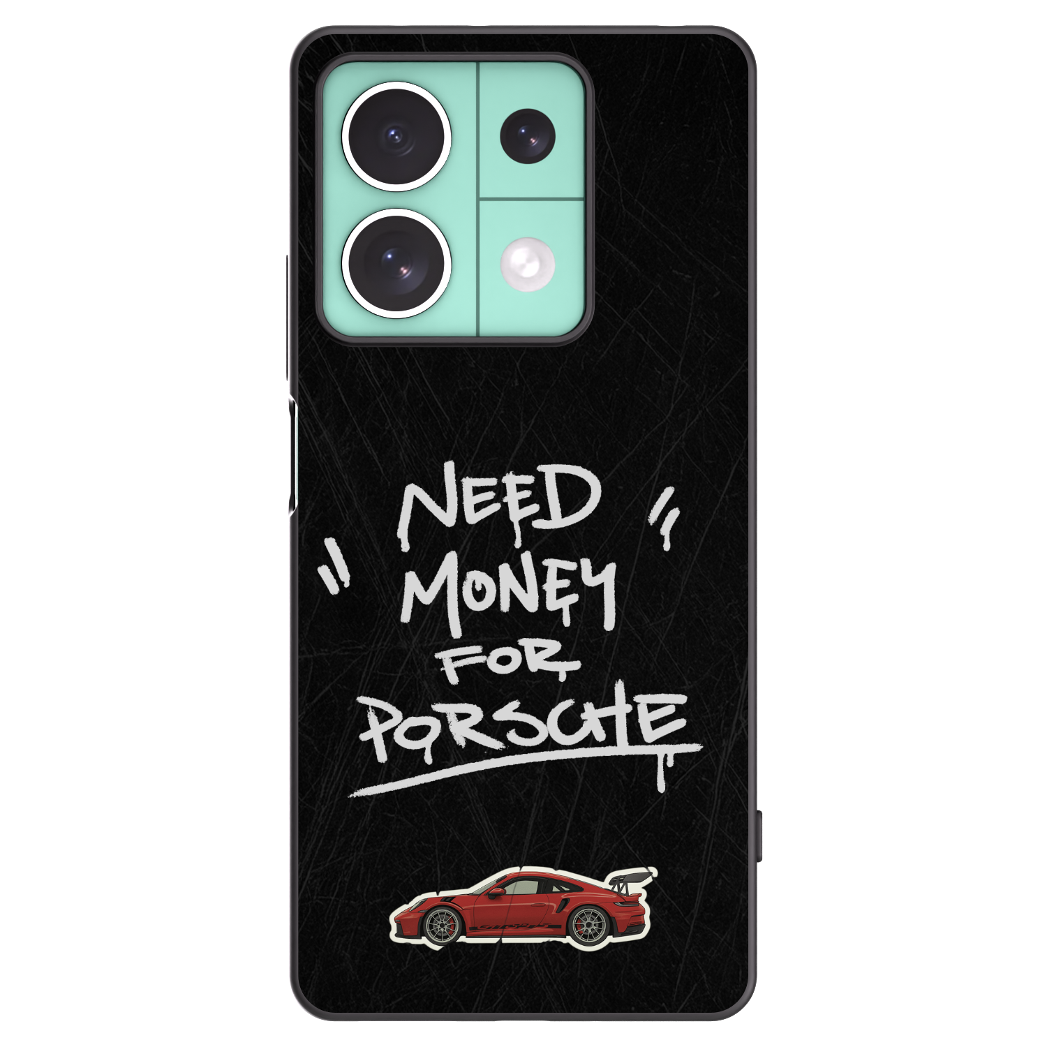 Picasee silikónový čierny obal pre Xiaomi Redmi Note 13 5G - Dark Racer