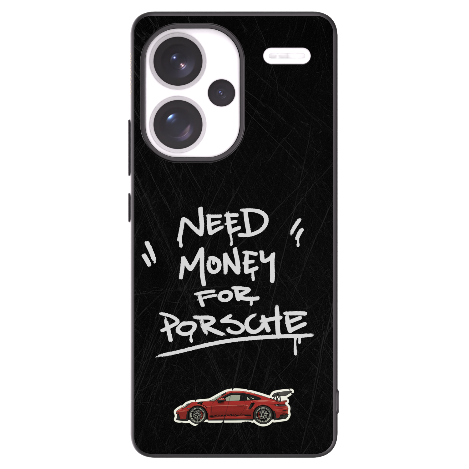 Picasee silikónový čierny obal pre Xiaomi Redmi Note 13 Pro+ 5G - Dark Racer