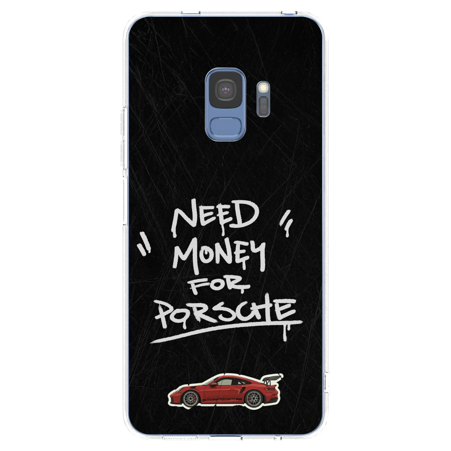 Picasee silikónový prehľadný obal pre Samsung Galaxy S9 G960F - Dark Racer