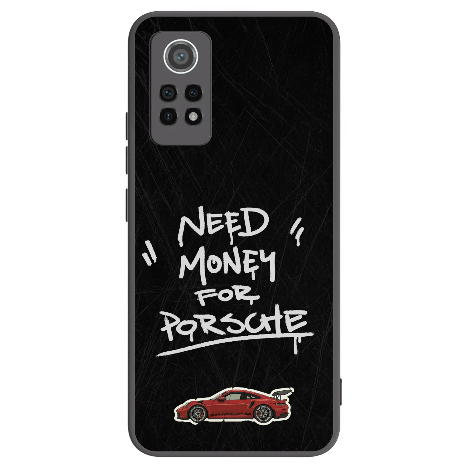 Picasee silikónový čierny obal pre Xiaomi Redmi Note 12 Pro 4G - Dark Racer