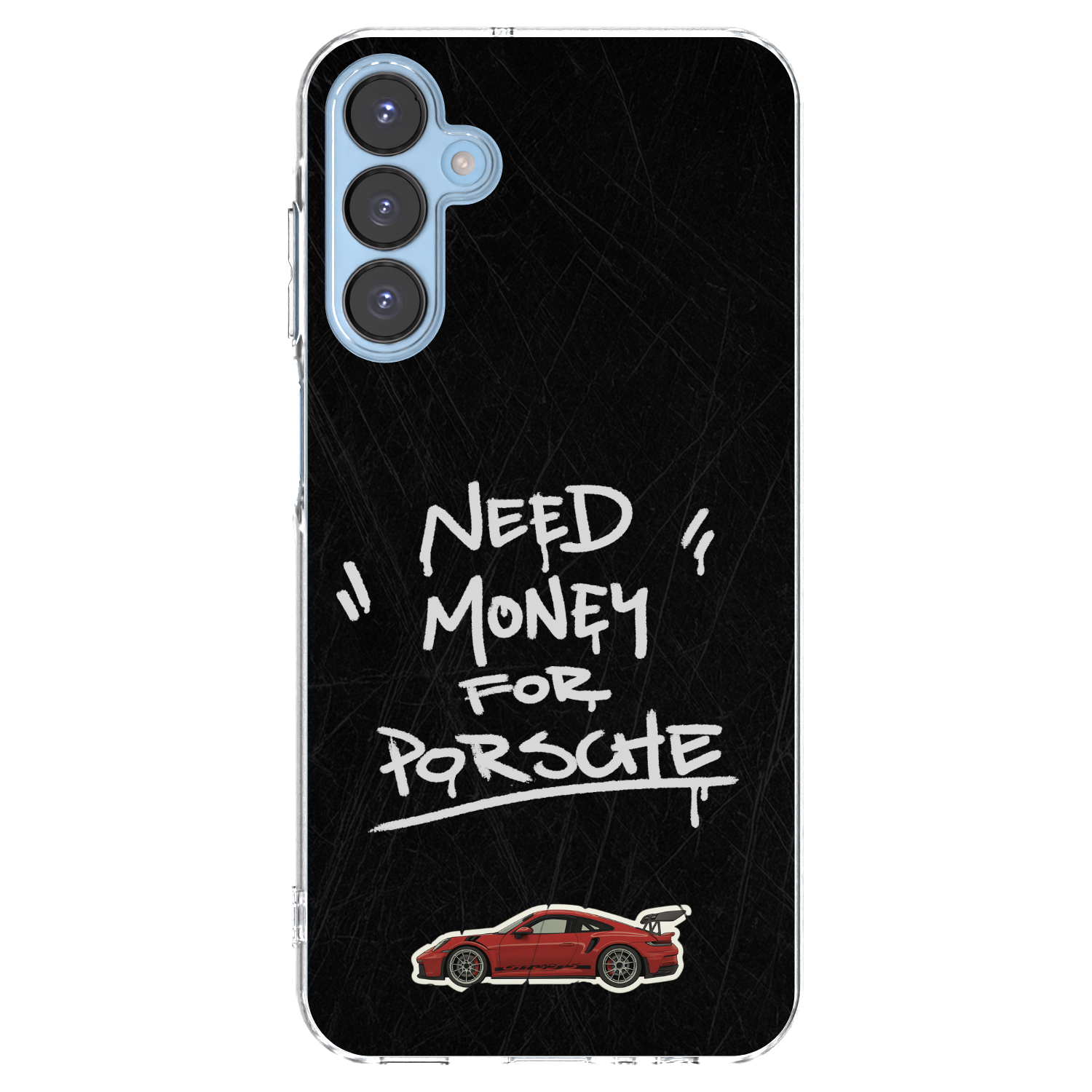 Picasee silikónový prehľadný obal pre Samsung Galaxy A15 A156B 5G - Dark Racer
