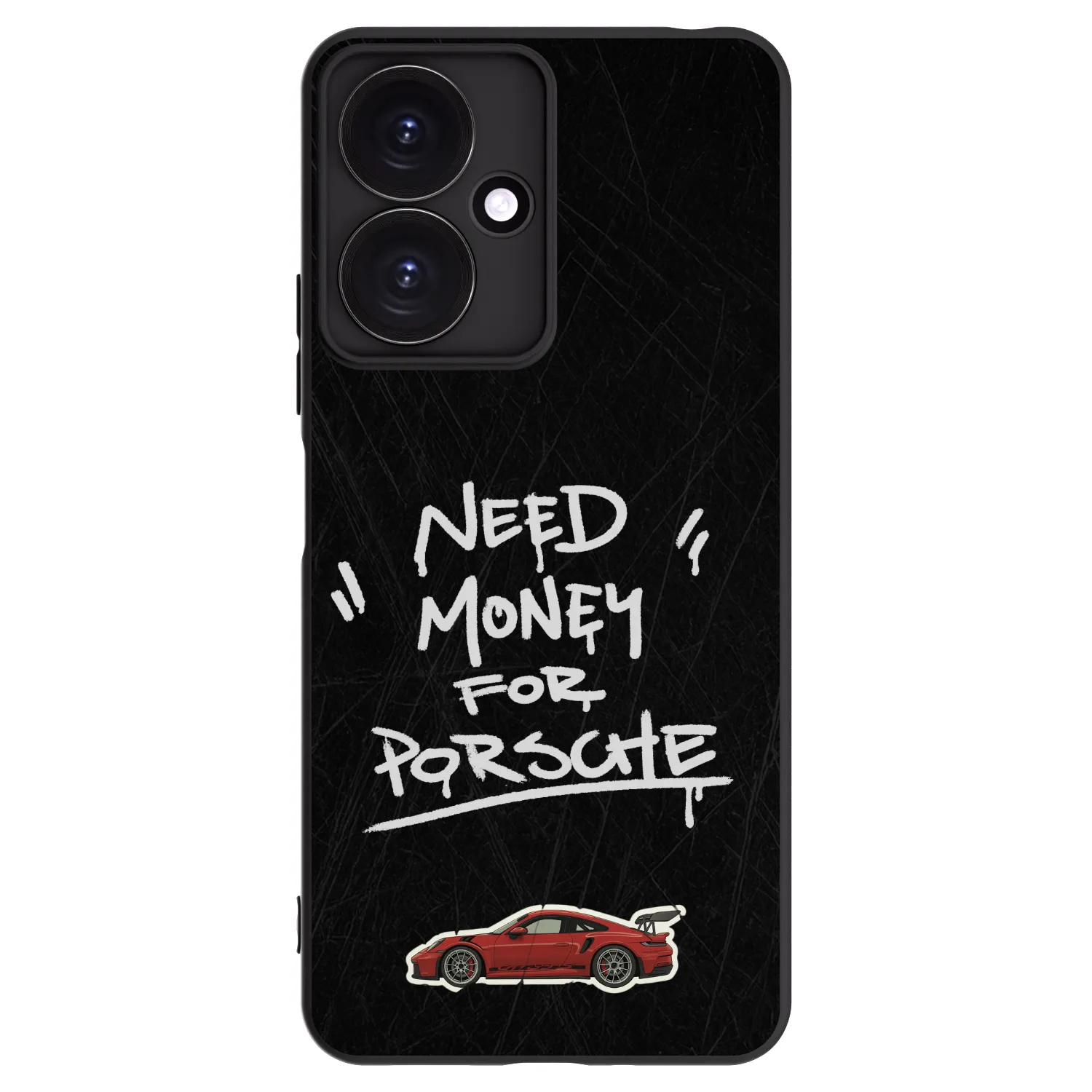 Picasee silikónový čierny obal pre Xiaomi Redmi 13C 5G - Dark Racer