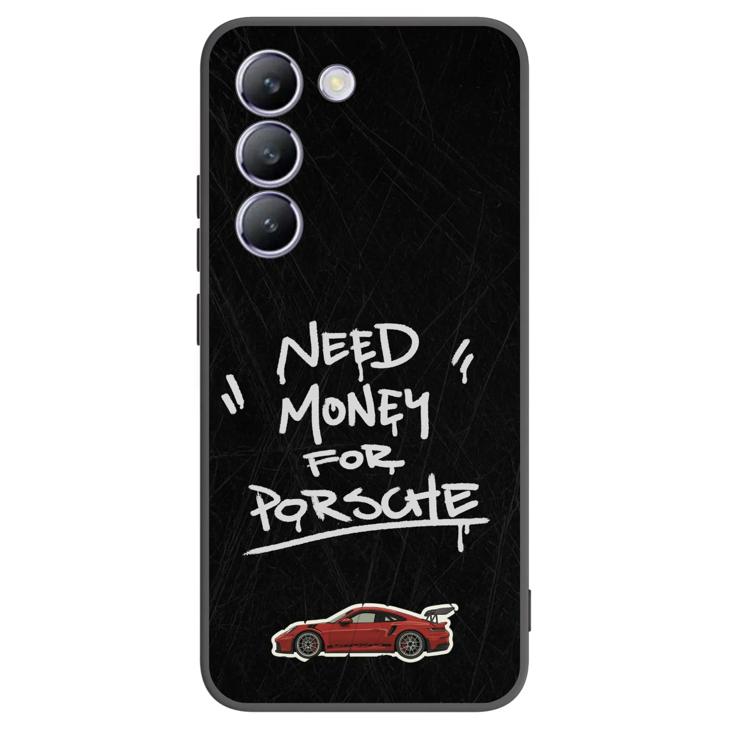 Picasee silikónový čierny obal pre Vivo V40 SE 5G - Dark Racer