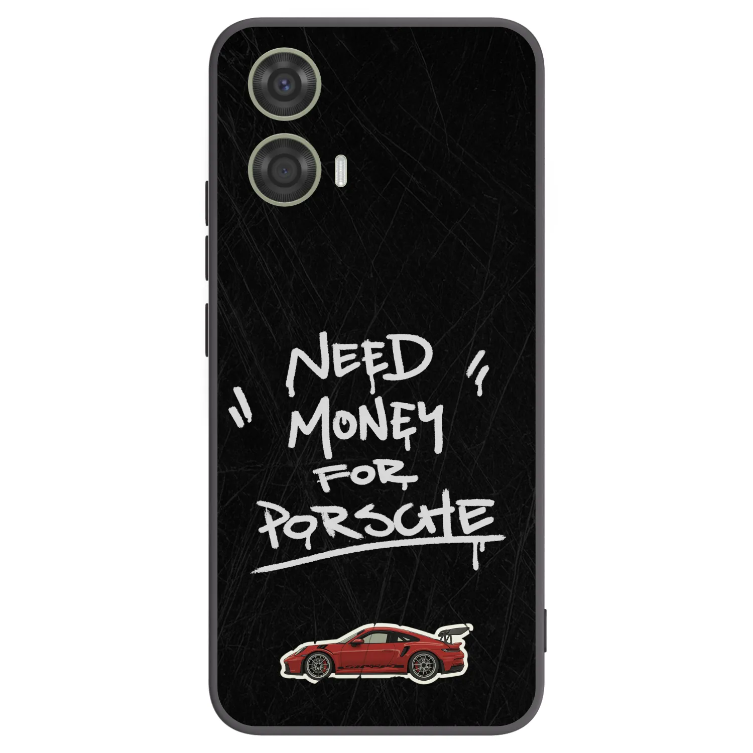 Picasee silikónový čierny obal pre Motorola Moto G24 - Dark Racer