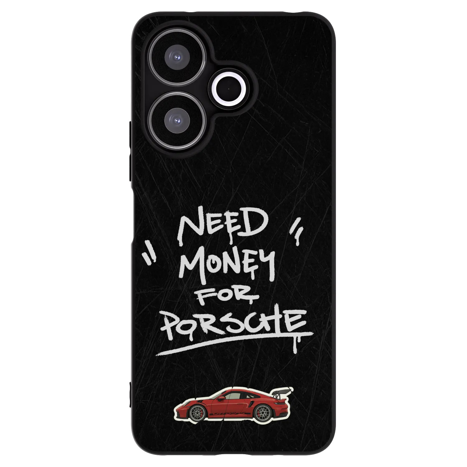 Picasee silikónový čierny obal pre Xiaomi Redmi 13 4G - Dark Racer