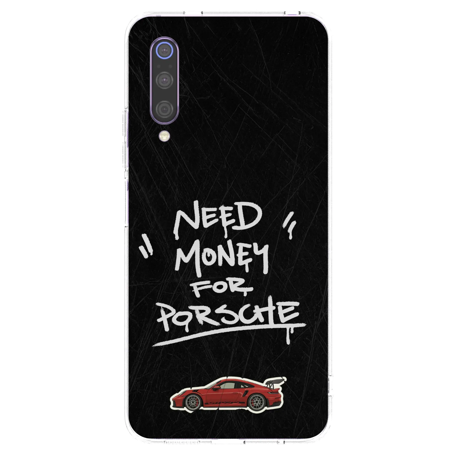 Picasee silikónový prehľadný obal pre Xiaomi Mi 9 - Dark Racer