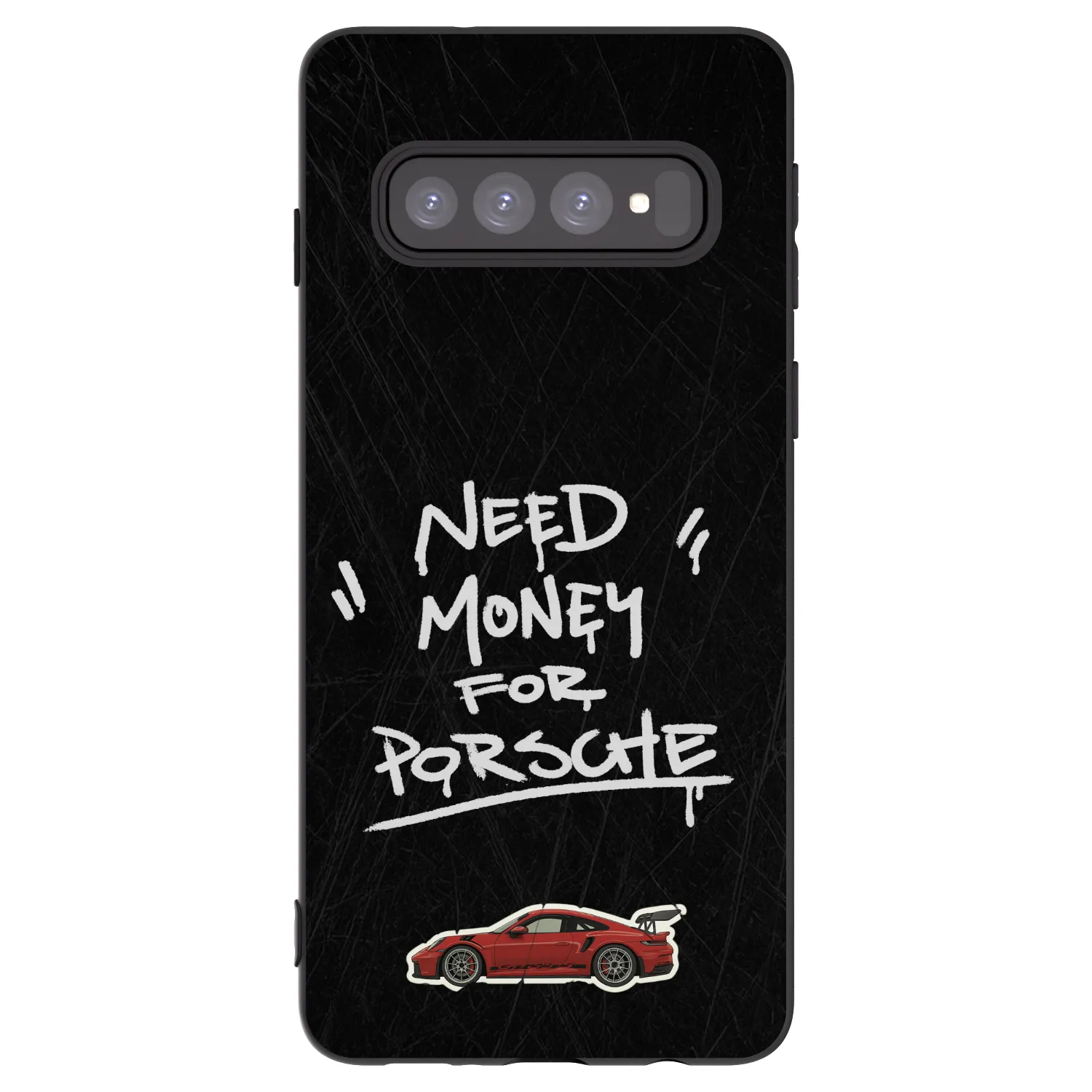 Picasee silikónový čierny obal pre Samsung Galaxy S10 G973 - Dark Racer