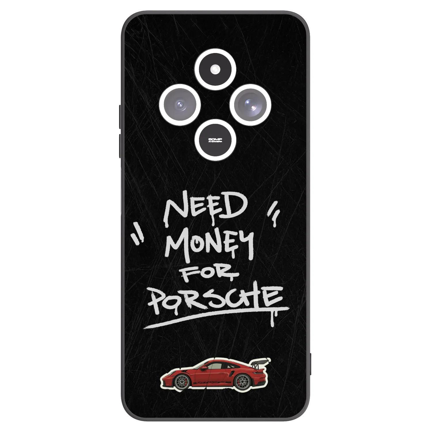 Picasee silikónový čierny obal pre Xiaomi Redmi 14C - Dark Racer