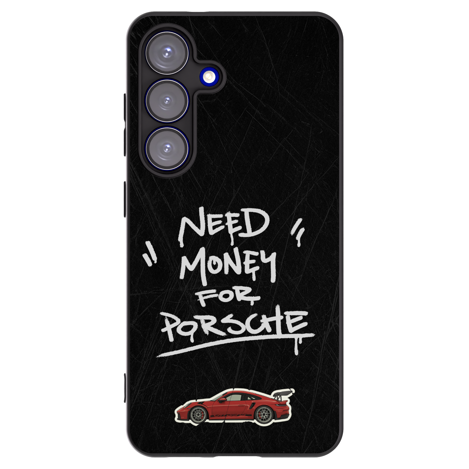 Picasee silikónový čierny obal pre Samsung Galaxy S25 5G - Dark Racer