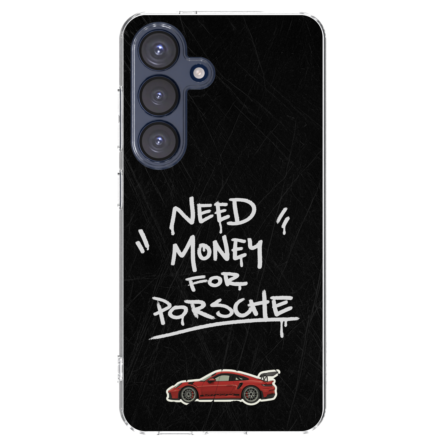 Picasee silikónový prehľadný obal pre Samsung Galaxy S25 5G - Dark Racer