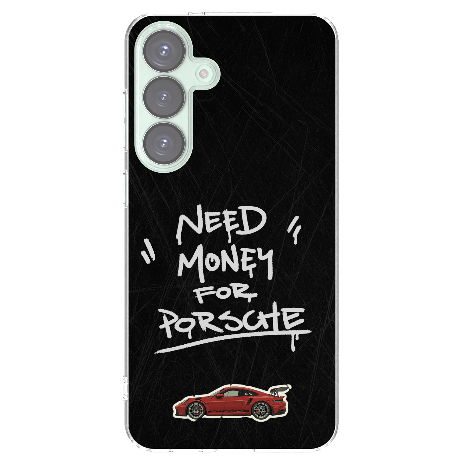 Picasee silikónový prehľadný obal pre Samsung Galaxy S25+ 5G - Dark Racer