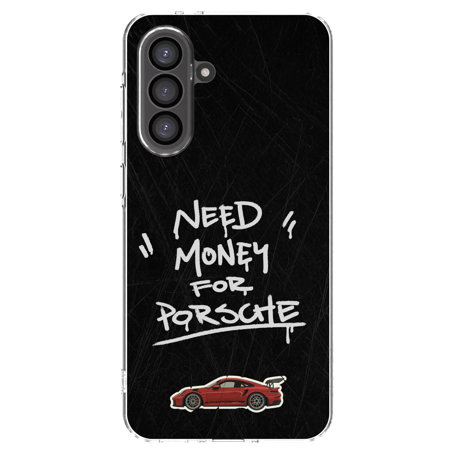 Picasee silikónový prehľadný obal pre Samsung Galaxy A56 5G A566B - Dark Racer