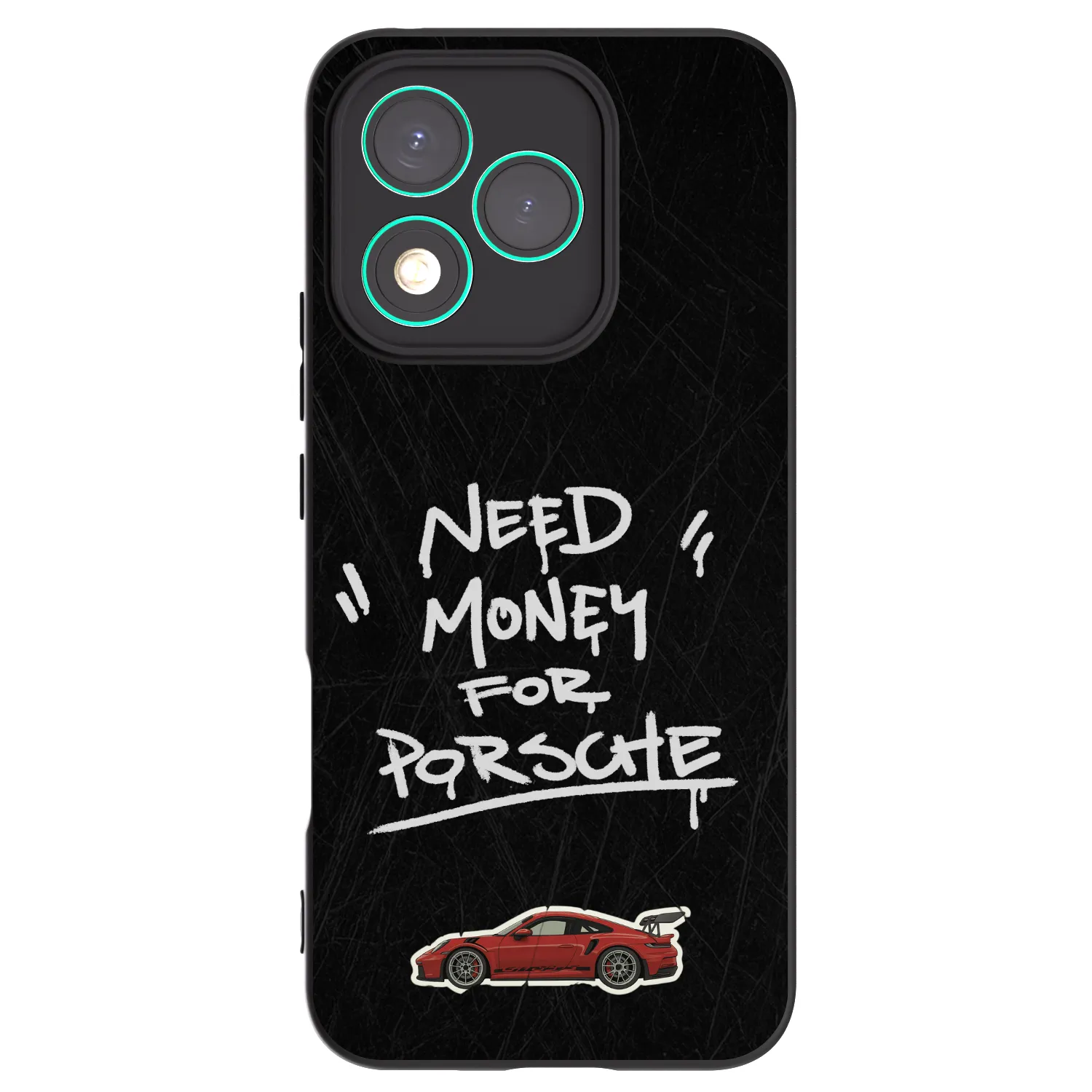 Silikónový čierny obal pre Honor 400 Lite 5G - Dark Racer