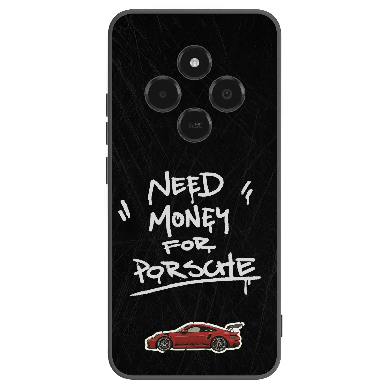 Picasee silikónový čierny obal pre Xiaomi Poco C75 - Dark Racer