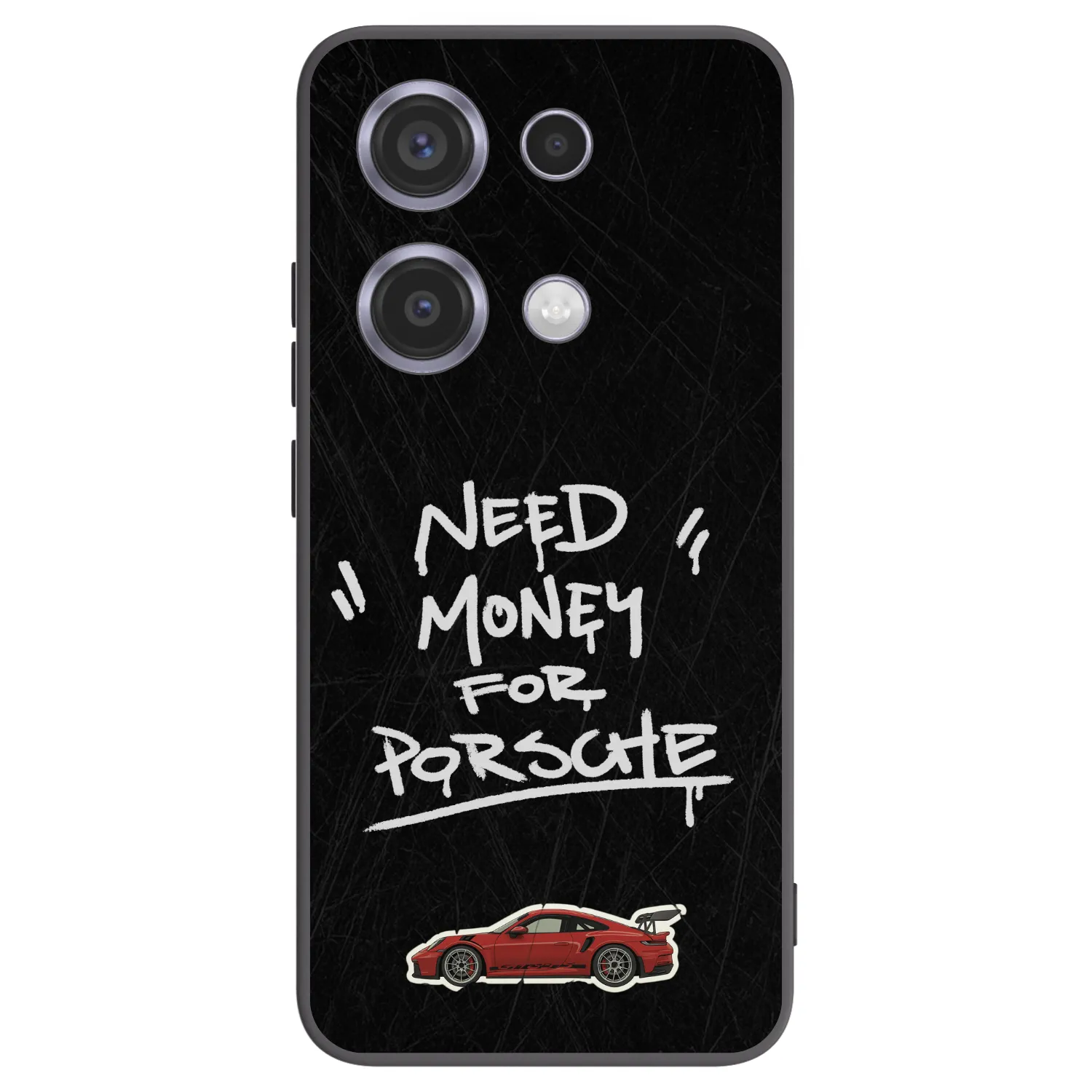 Picasee silikónový čierny obal pre Xiaomi Redmi Note 14S - Dark Racer