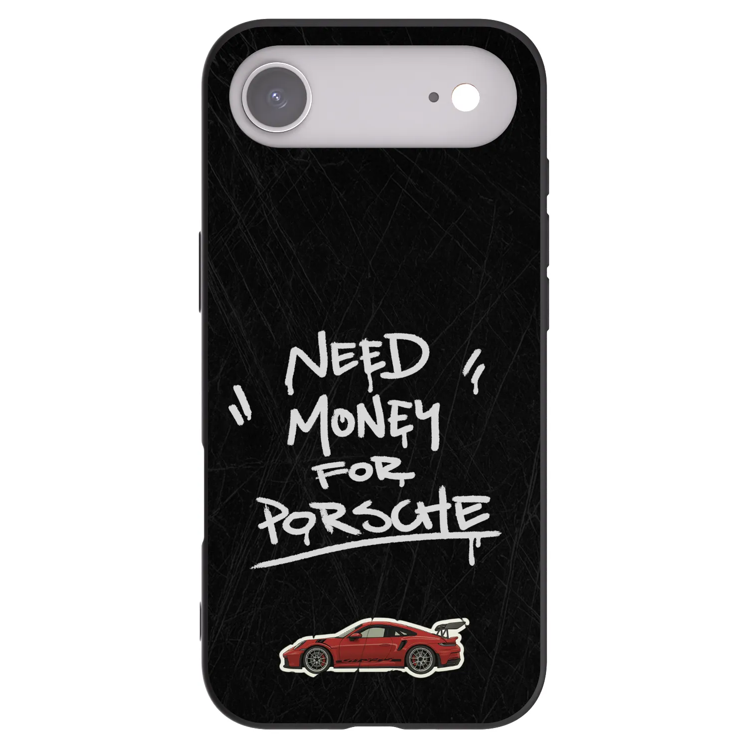 Picasee silikónový čierny obal pre Apple iPhone Air - Dark Racer