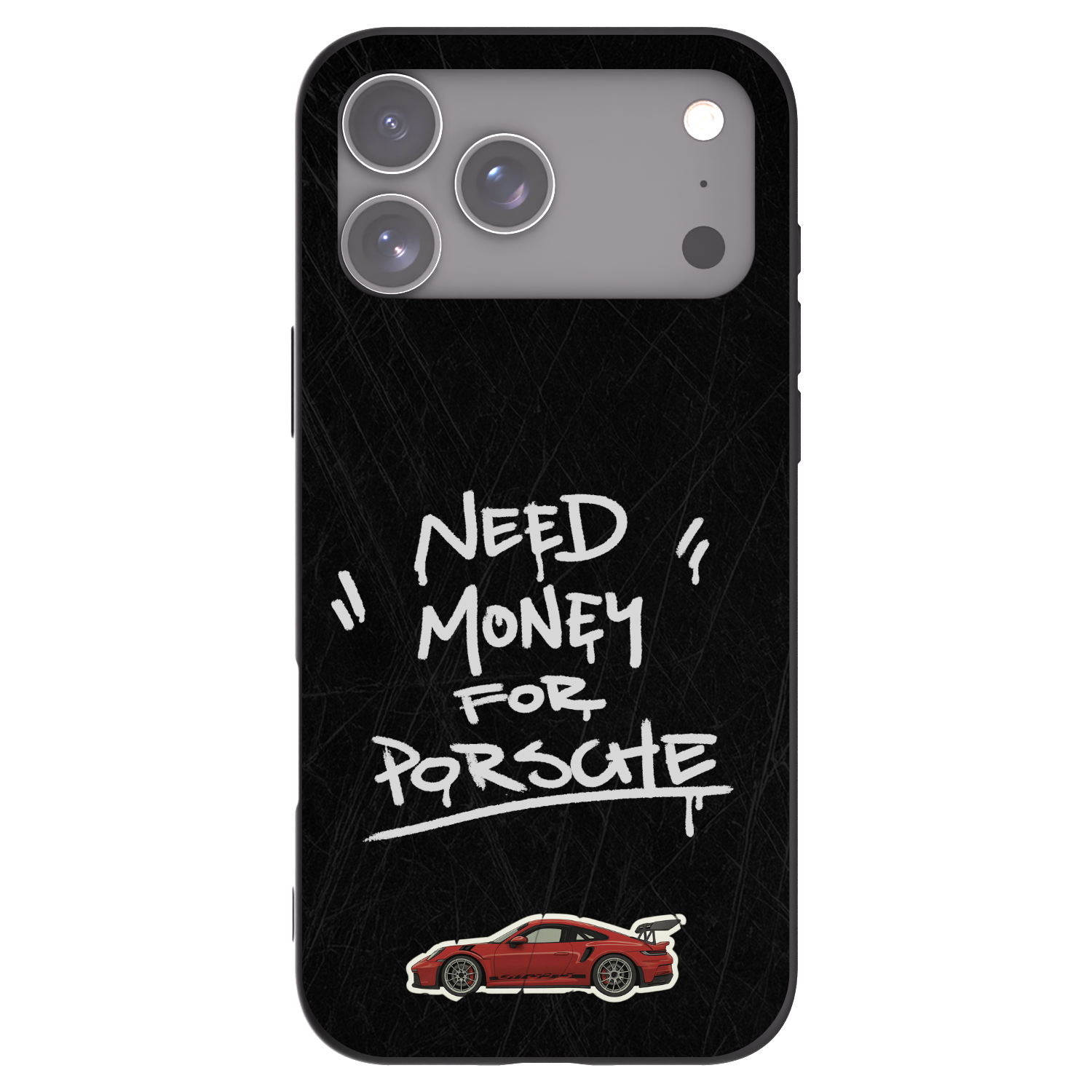 Picasee silikónový čierny obal pre Apple iPhone 17 Pro Max - Dark Racer