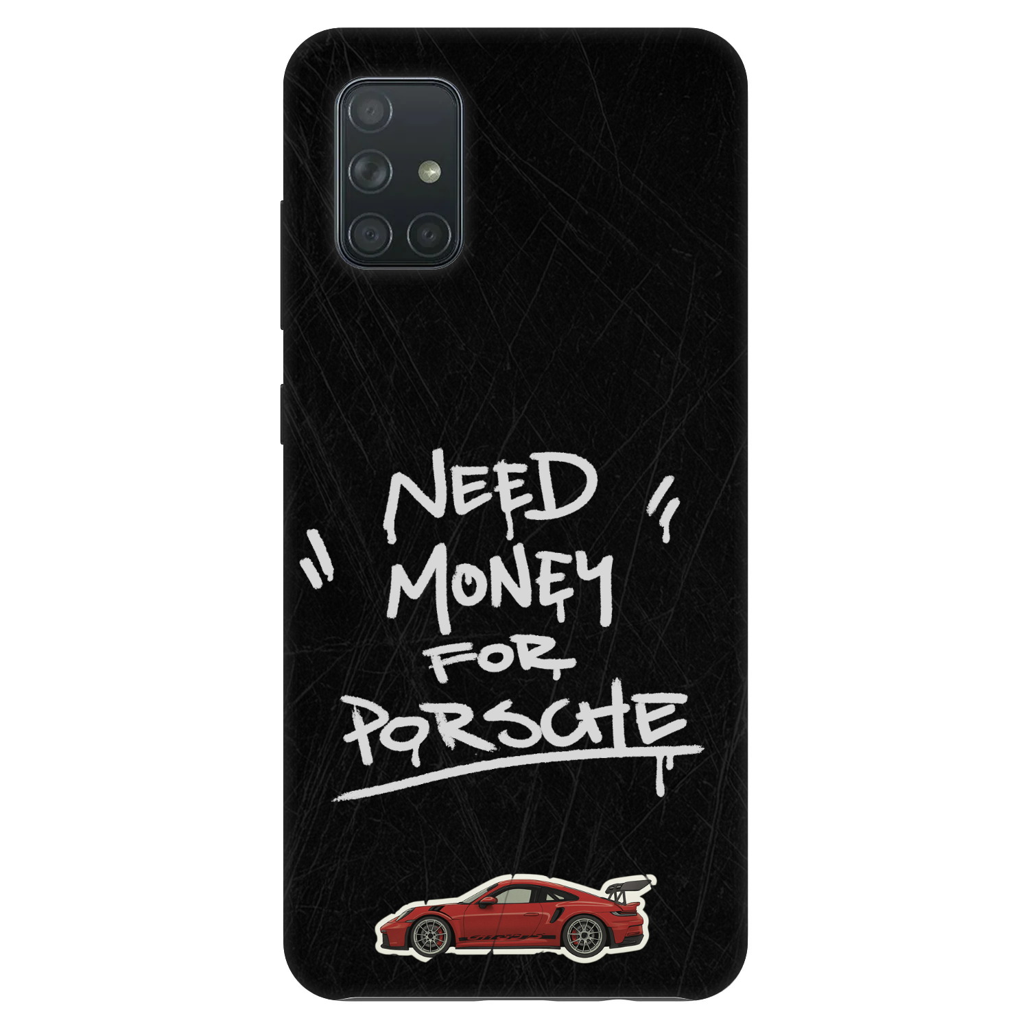 Picasee Fashion Case pre Samsung Galaxy A71 A715F - Dark Racer