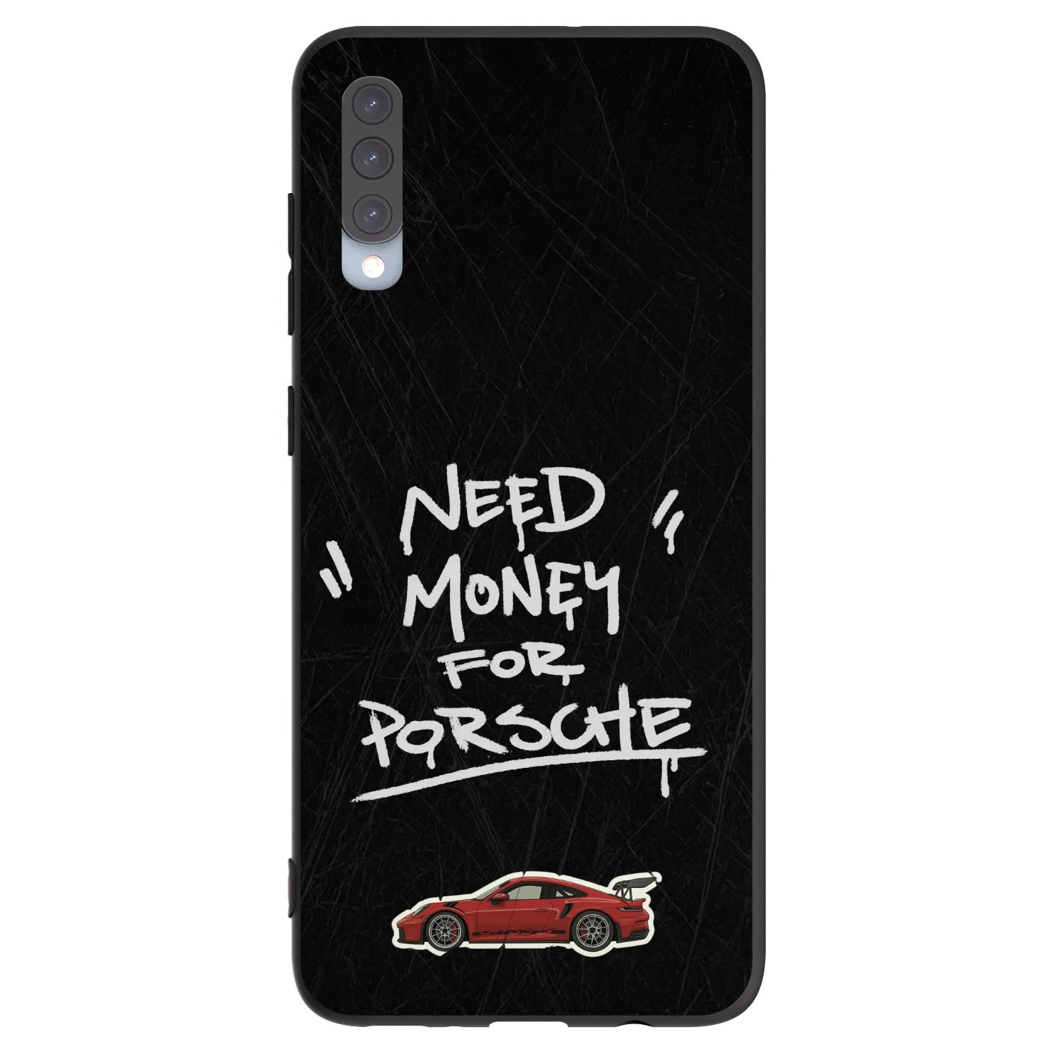 Picasee silikónový čierny obal pre Samsung Galaxy A70 A705F - Dark Racer