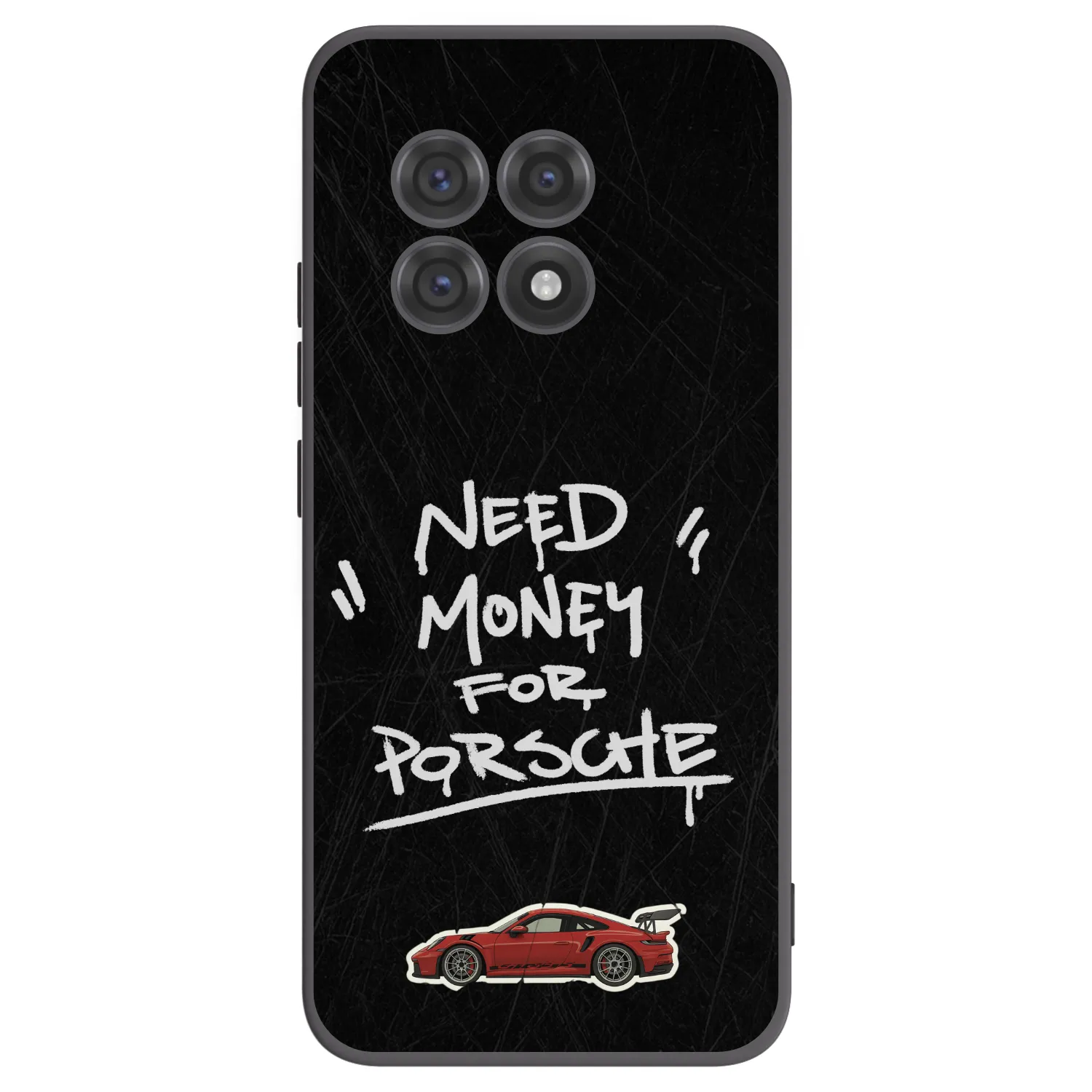 Picasee silikónový čierny obal pre OnePlus 13R 5G - Dark Racer
