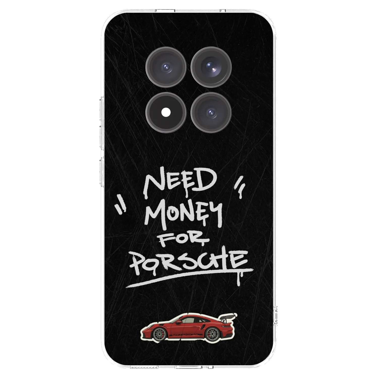 Picasee silikónový prehľadný obal pre Xiaomi Redmi Note 15 Pro+ - Dark Racer