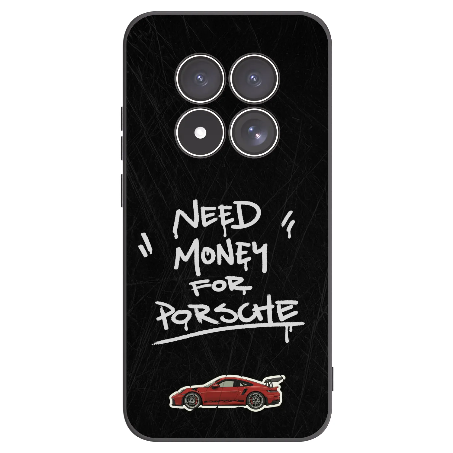 Picasee silikónový čierny obal pre Xiaomi Redmi Note 15 Pro 5G - Dark Racer