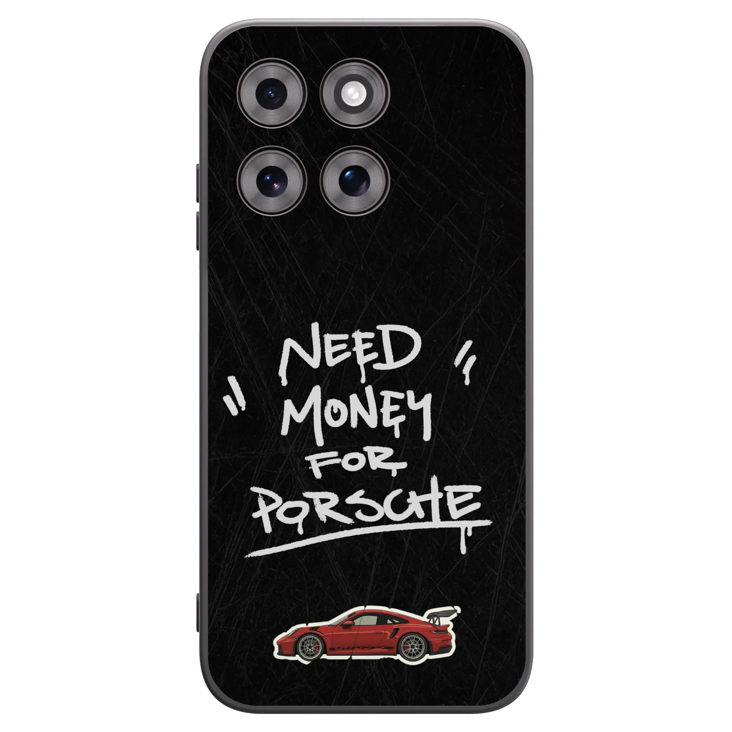 Picasee silikónový čierny obal pre Motorola Moto G77 - Dark Racer