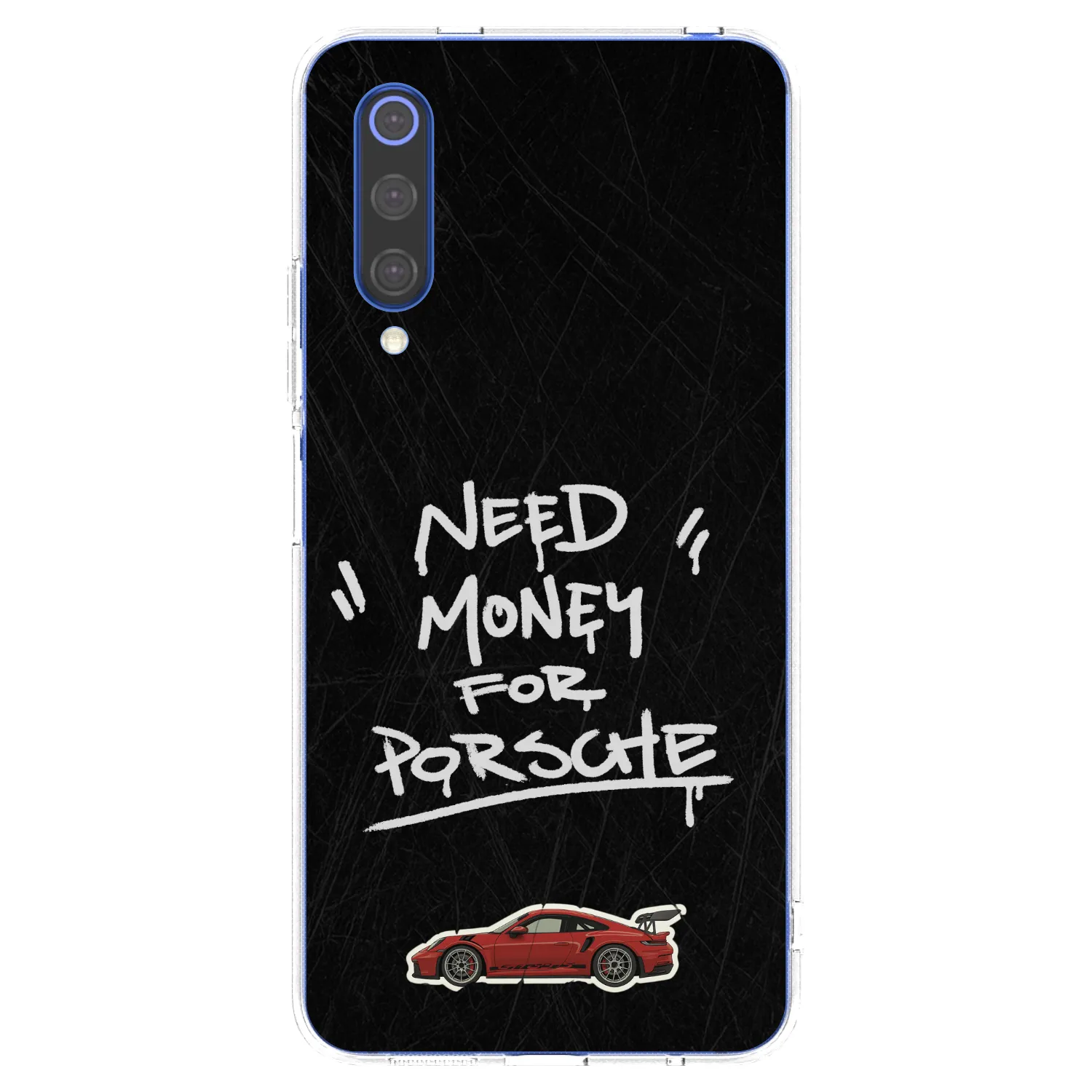 Picasee silikónový prehľadný obal pre Xiaomi Mi 9 SE - Dark Racer