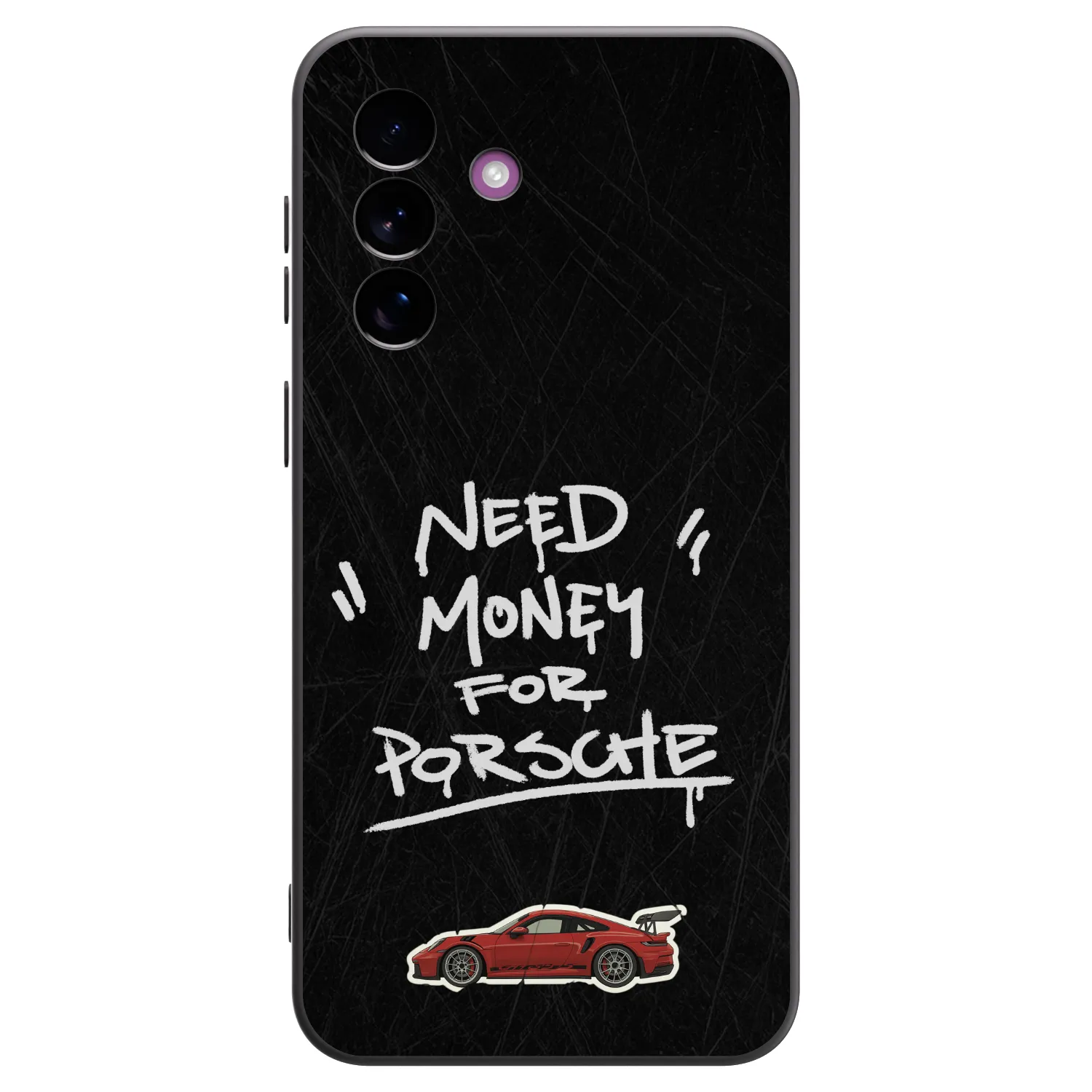 Picasee silikónový čierny obal pre Samsung Galaxy A37 - Dark Racer