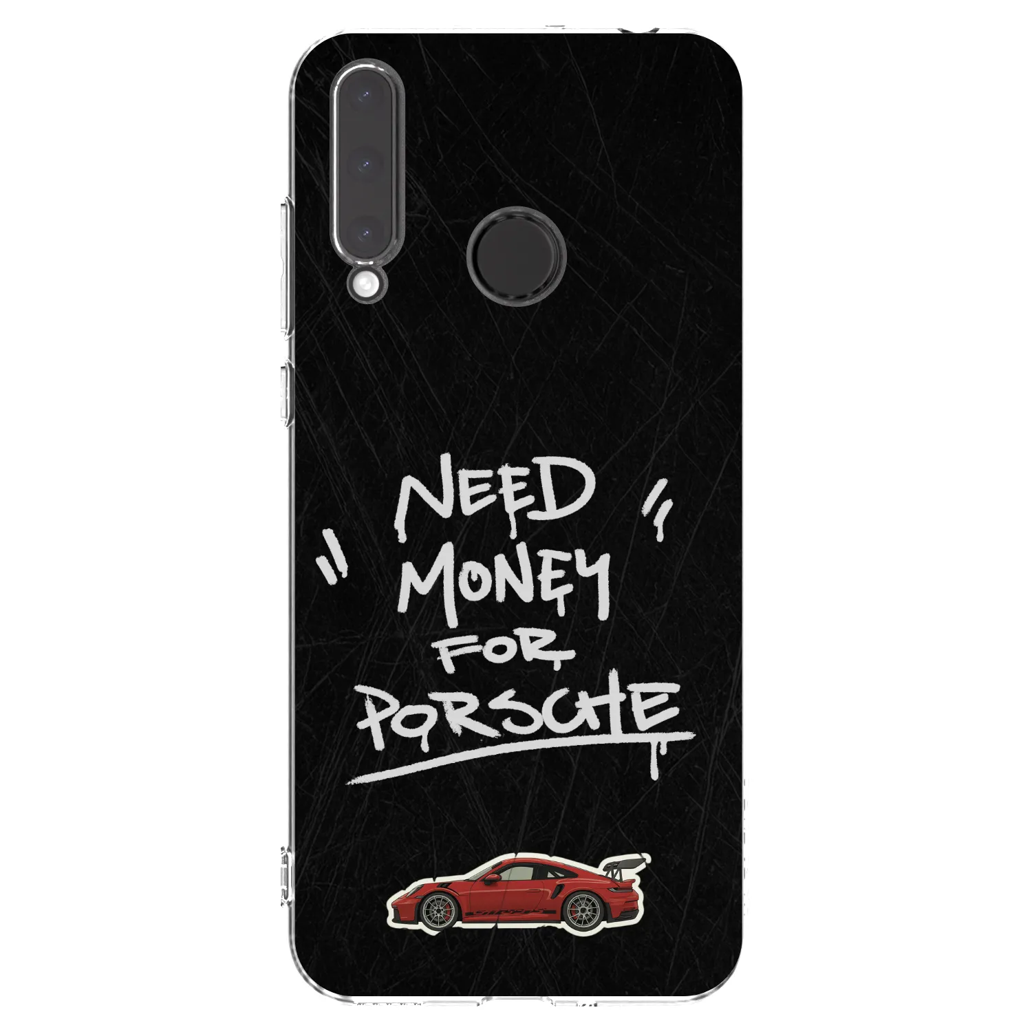 Picasee silikónový prehľadný obal pre Honor 20 Lite - Dark Racer