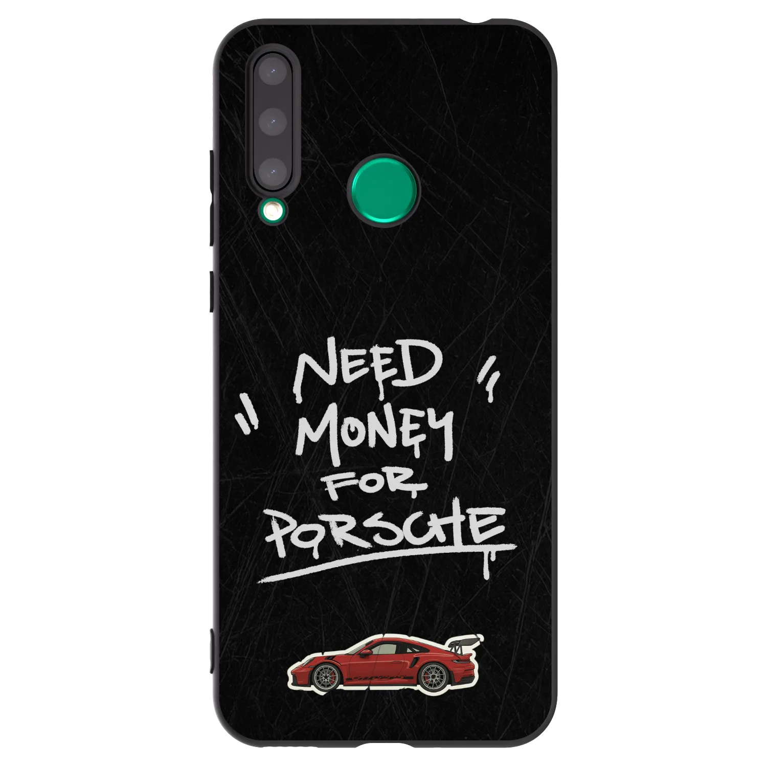 Picasee silikónový čierny obal pre Honor 20 Lite - Dark Racer