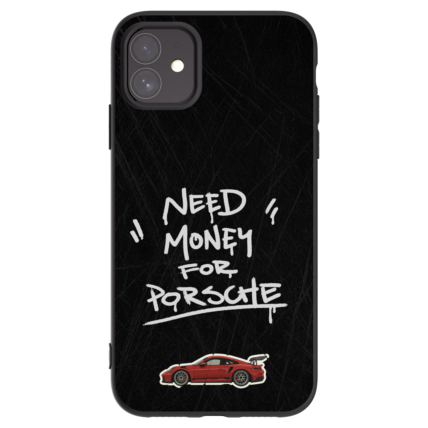 Picasee silikónový čierny obal pre Apple iPhone 11 - Dark Racer